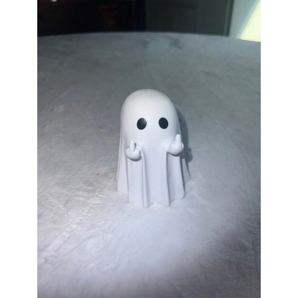 Halloween ghost- middle finger